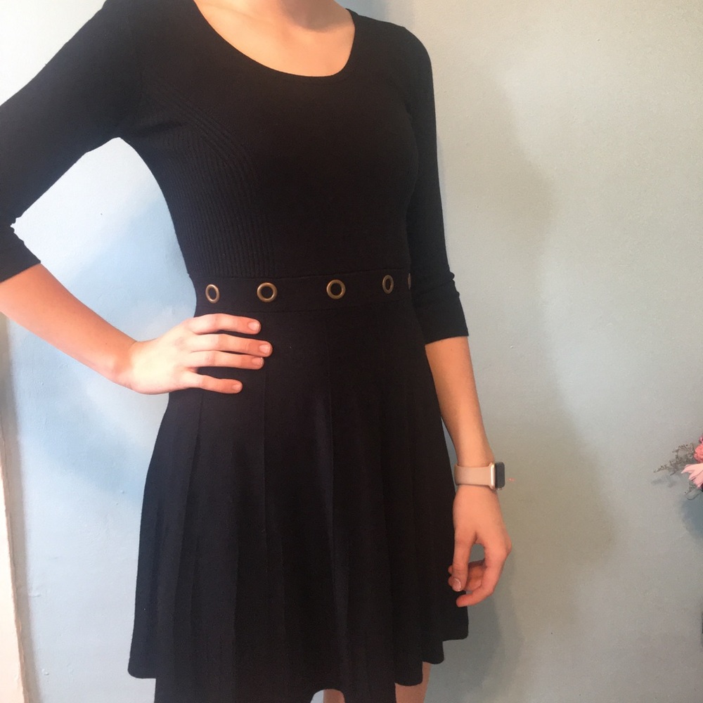 Fit and Flare Sweater Dress